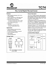 DataSheet TC74 pdf